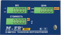 Пленочная панель передняя 223 АС LCD в Сыктывкаре