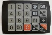 MER327L015 Пленка клавиатуры (327 LED/LCD) в Сыктывкаре