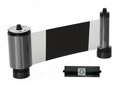 Черная лента с оверлеем (KO) на 3000 оттисков с чистящим роликом; для принтера Advent SOLID 700 в Сыктывкаре